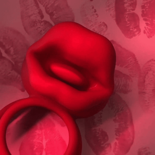Kiss me Vibrating cock ring
