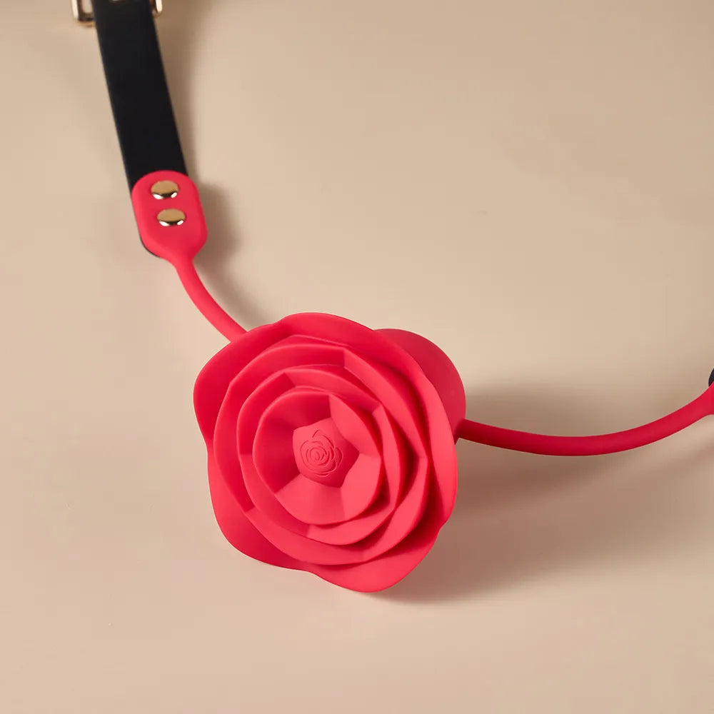 Rose Chain Adjustable Vibrating Nipple Clamps with 9 Modes App Control