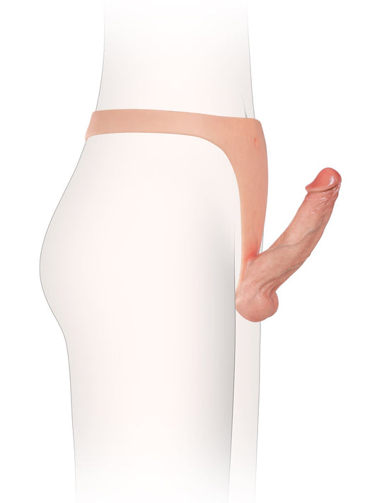 Nick | 6.3" x 1.5" Lightweight Solid Strap On Dildo With Slim Secure Harness