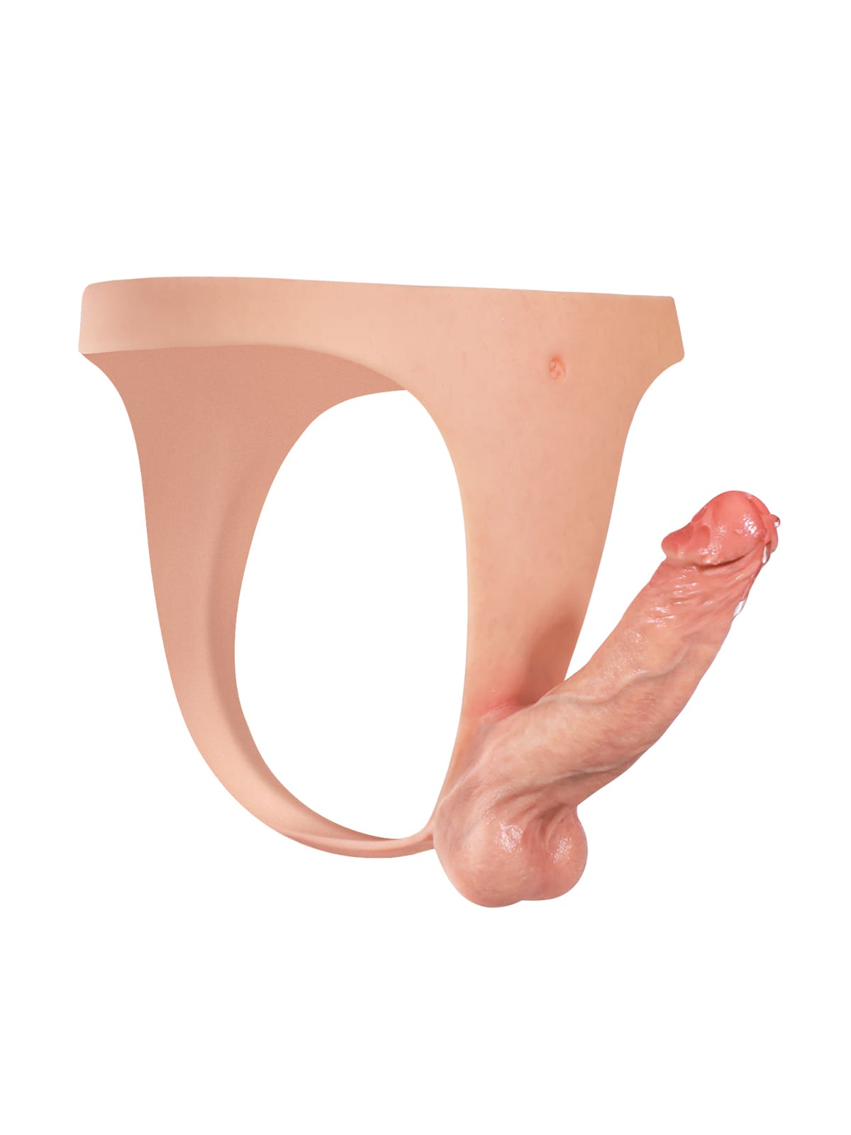 Nick | 6.3" x 1.5" Lightweight Solid Strap On Dildo With Slim Secure Harness