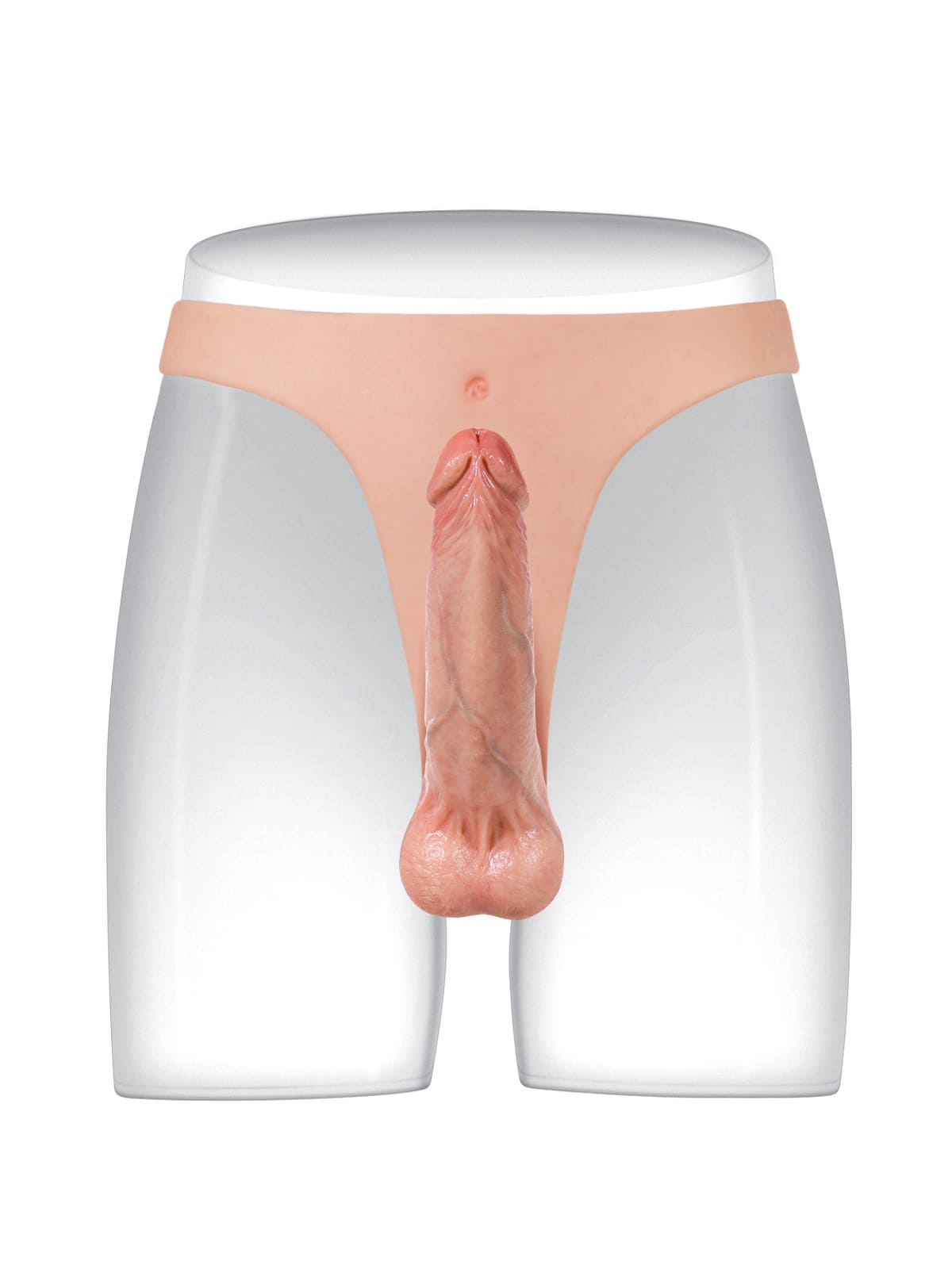 Nick | 6.3" x 1.5" Lightweight Solid Strap On Dildo With Slim Secure Harness