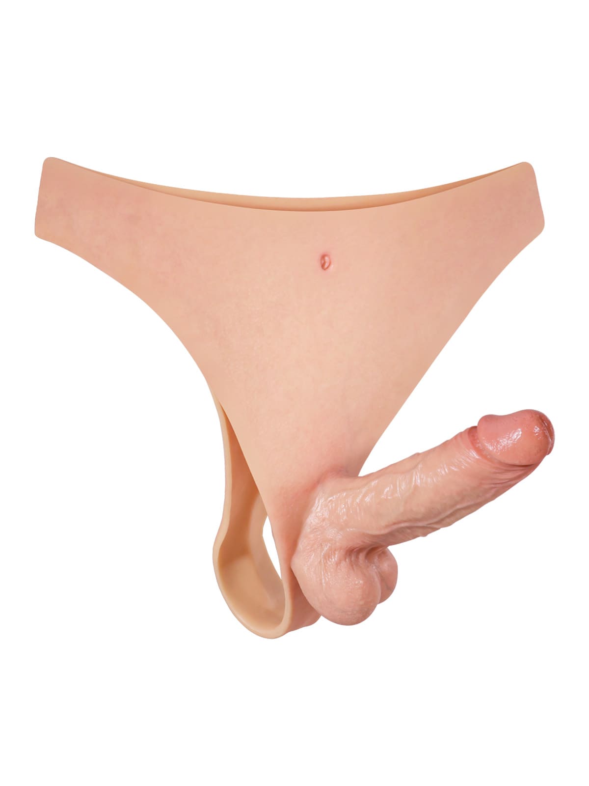 Owen | 6" x 1.7" Lifelike Solid Silicone Strap-On Dildo with Firm Core and Natural Motion