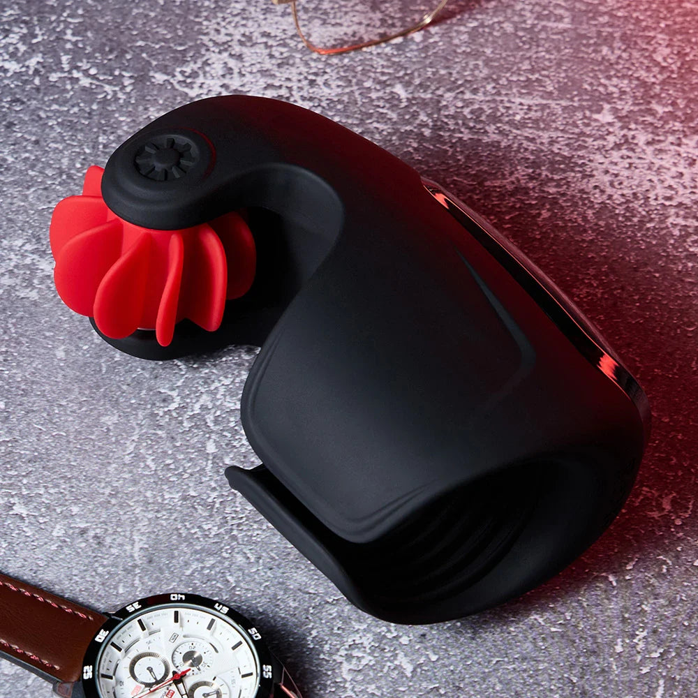 Rift Roller - Lifelike Tongue-licking Vibrating Masturbator for Men