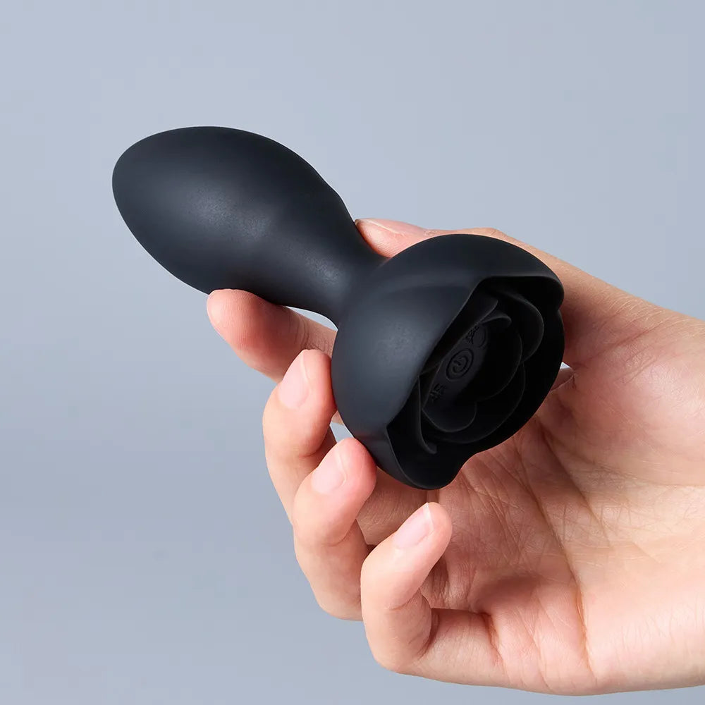 Rose Anal Plug App Control Remote Control