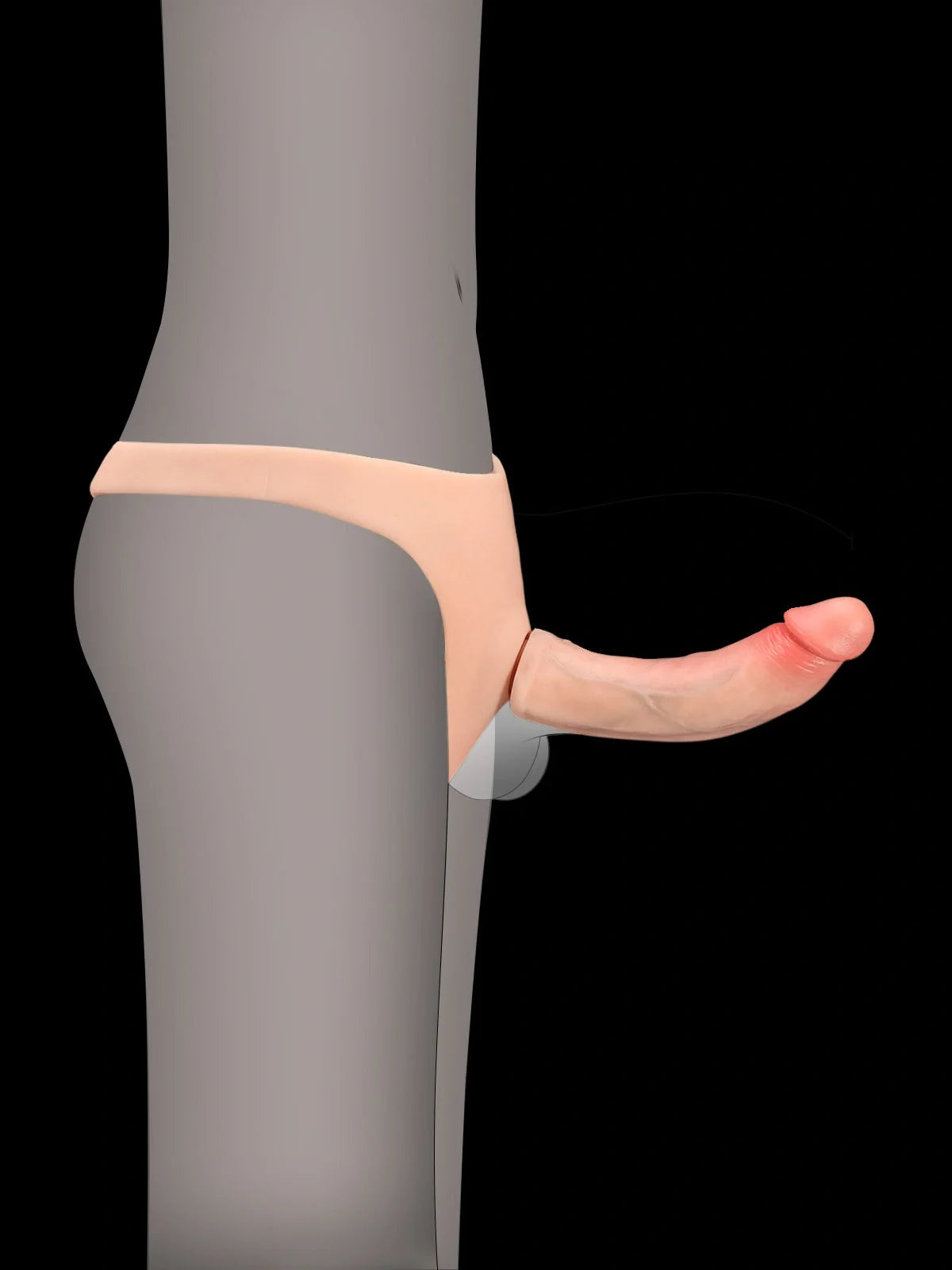 Thalyn | Lifelike Silicone Strap-On with Interchangeable Realistic Shaft