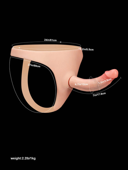 Thalyn | Lifelike Silicone Strap-On with Interchangeable Realistic Shaft