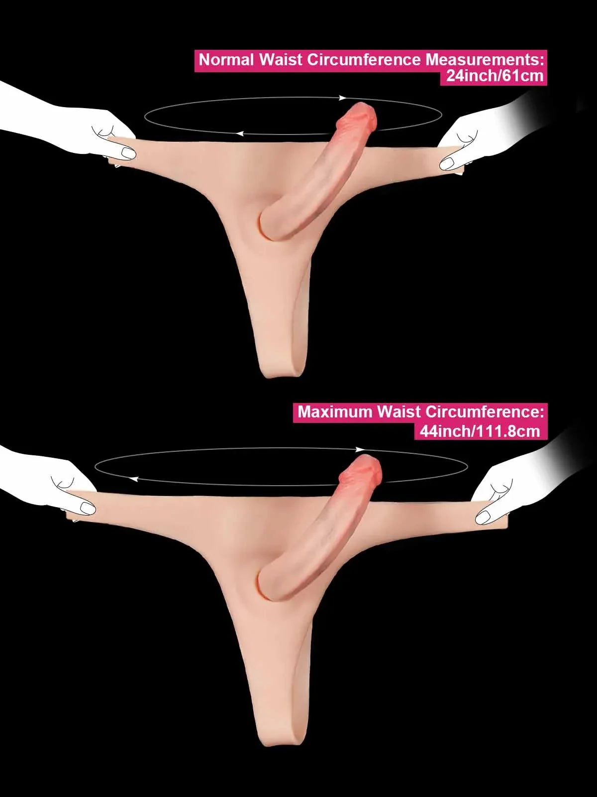 Thalyn | Lifelike Silicone Strap-On with Interchangeable Realistic Shaft