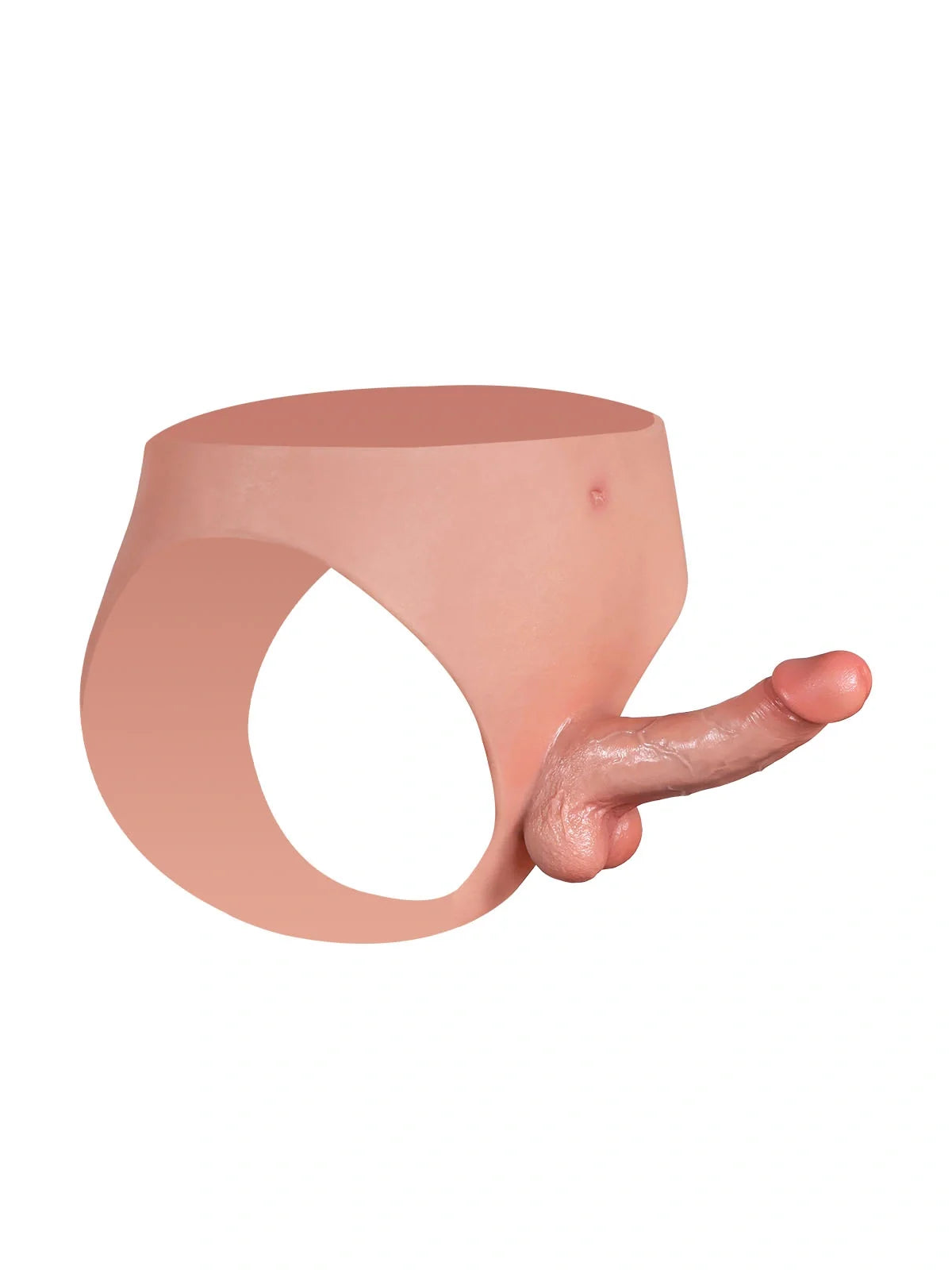 Arlo | 5" X 1.4" Silicone Strap On With Small Dildo For Lesbian Beginners And Anal Sex