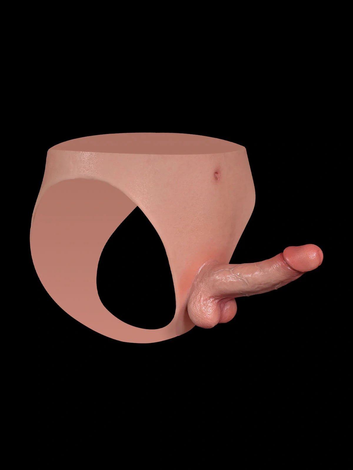 Arlo | 5" X 1.4" Silicone Strap On With Small Dildo For Lesbian Beginners And Anal Sex