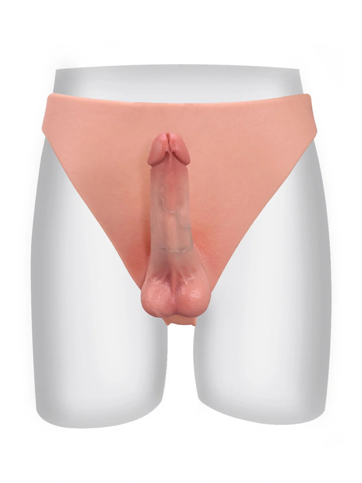 Arlo | 5" X 1.4" Silicone Strap On With Small Dildo For Lesbian Beginners And Anal Sex