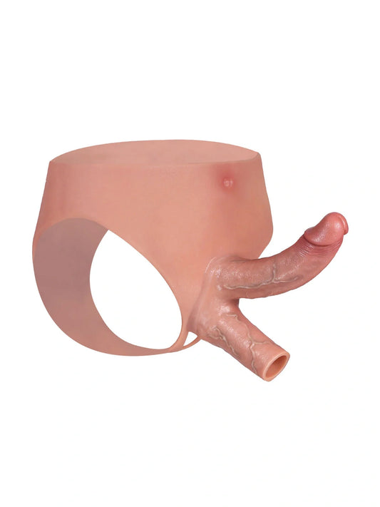 Jax | 6.5" x 1.6" Best DP Strap On Dildo For Men & Silicone Penis Girth Sleeve