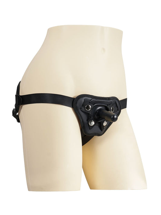 TPE + PU Leather Vac-U-Lock Strap On