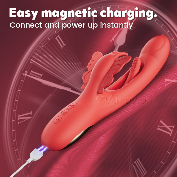 Flapping G Spot Vibrator with Dual Vibration