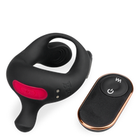 Arto testicle and clit massaging cock ring