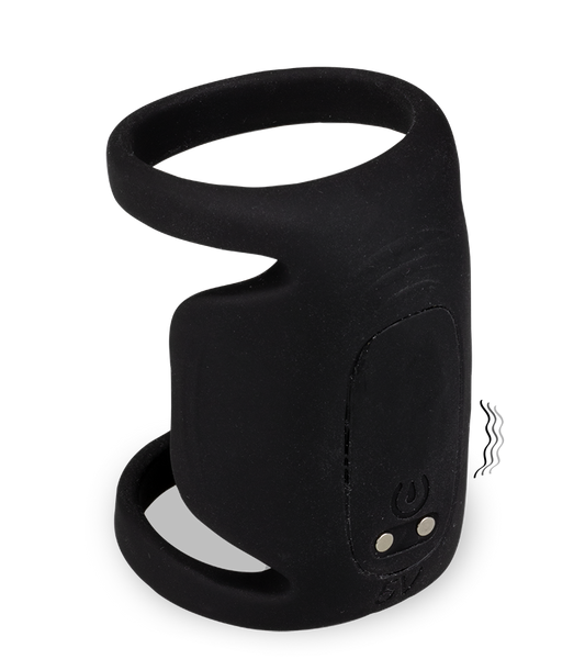 Hazier vibrating cock sleeve