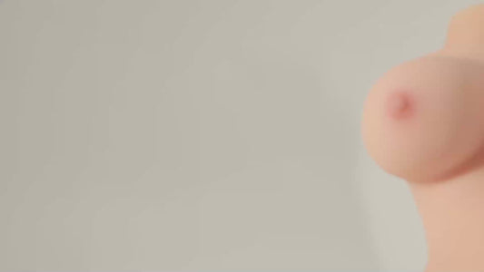 May - 5.37LB Mini Sex Doll with Soft Boobs, Lifelike Vagina & Anus, 3 in 1 Doll Torso