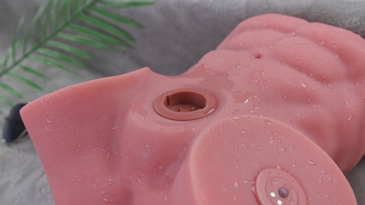 Gretel-6.5 KG Realistic Male Sex Doll Torso with Removable Dildo (9.45 in) Thrusting & Vibrating