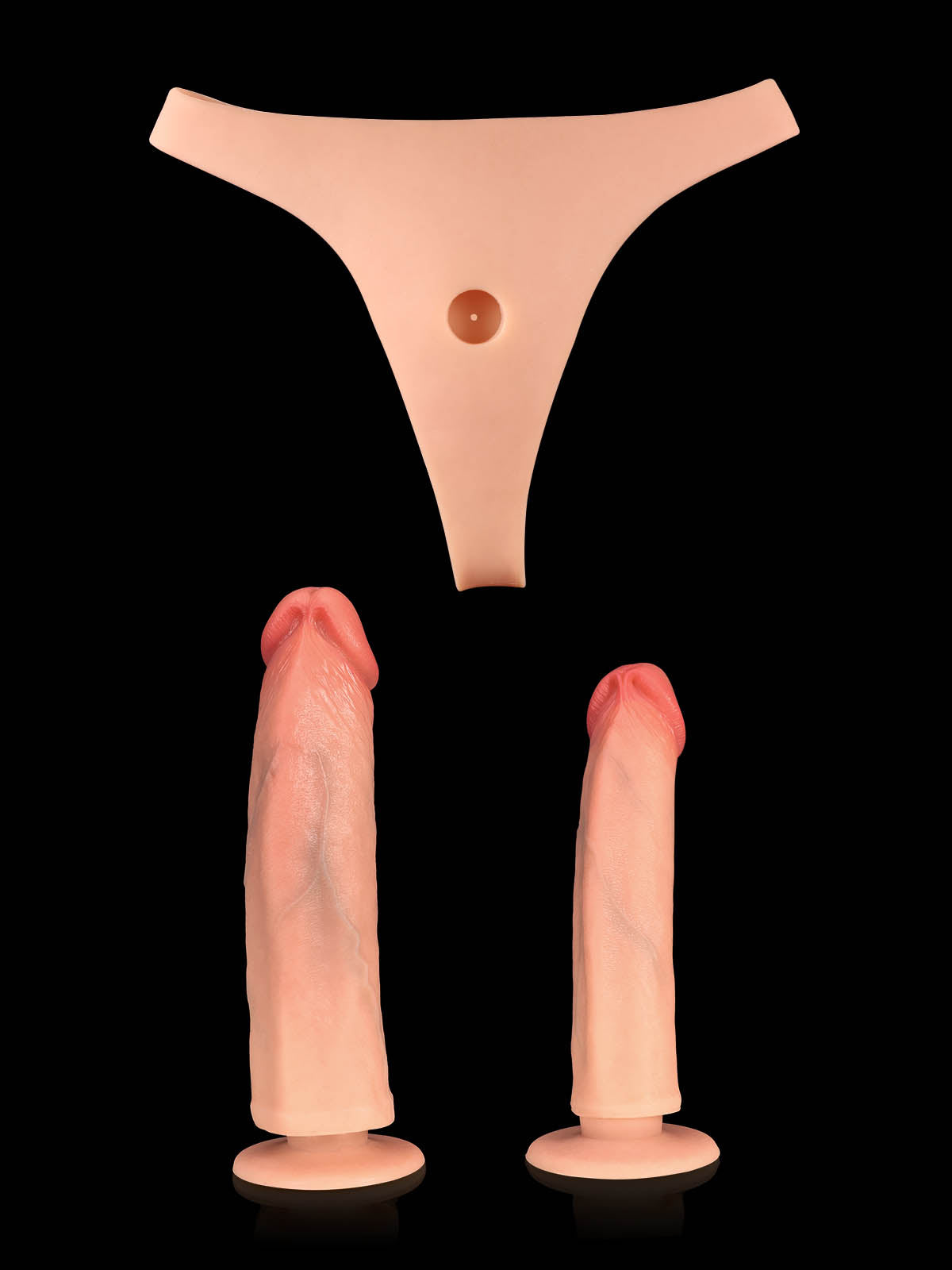 Thalyn | Lifelike Silicone Strap-On with Interchangeable Realistic Shaft